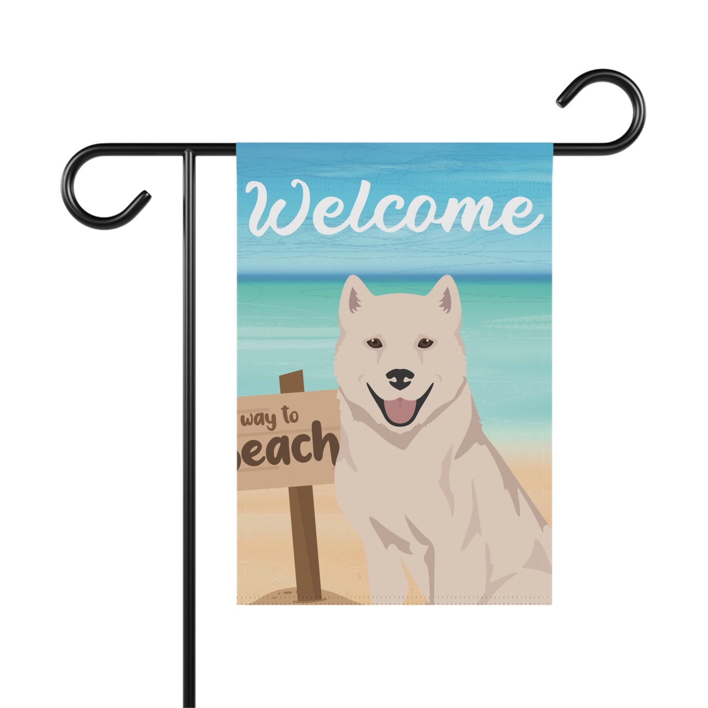 Kishu Ken Dog Garden Flag