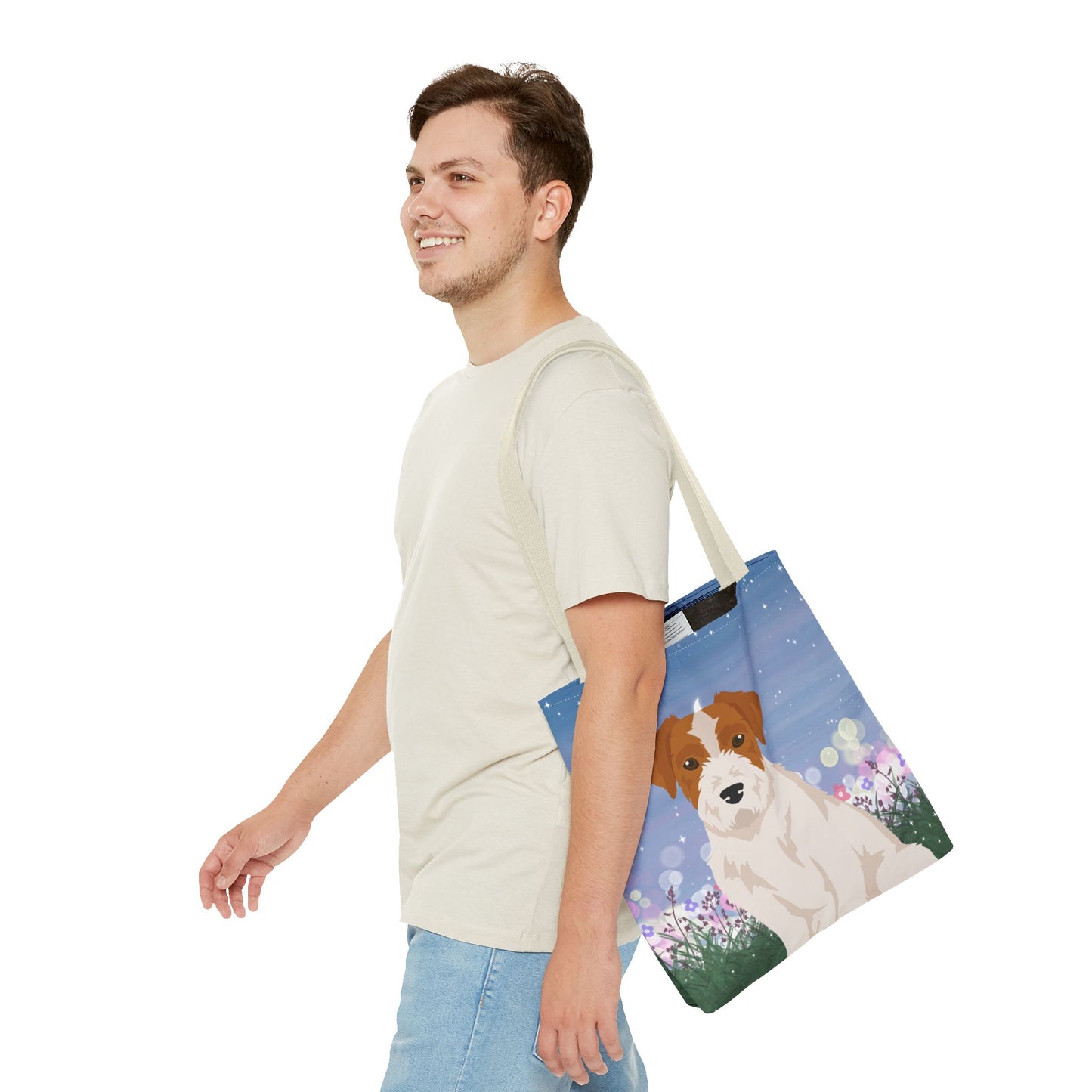 Jack Russell Terrier Dog Tote Bag 16x16