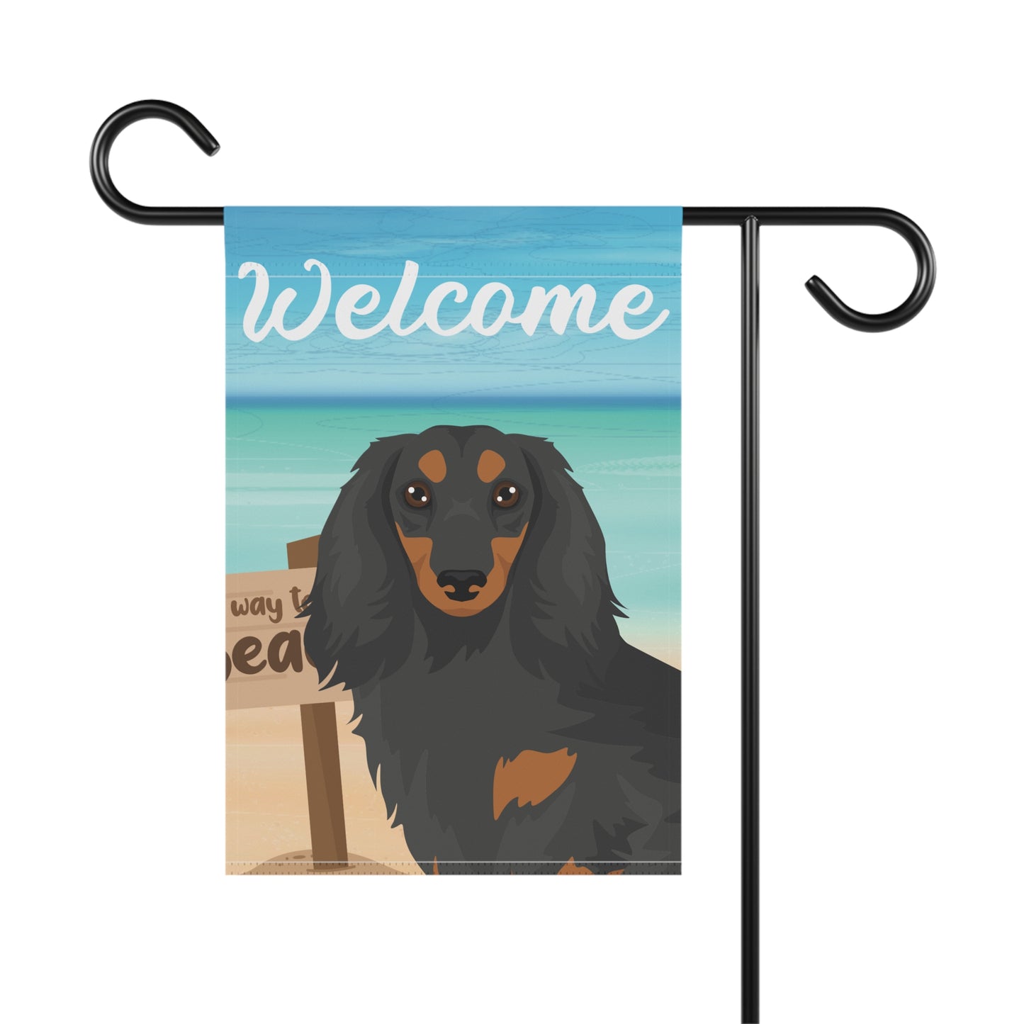 Dachshund Dog Garden Flag