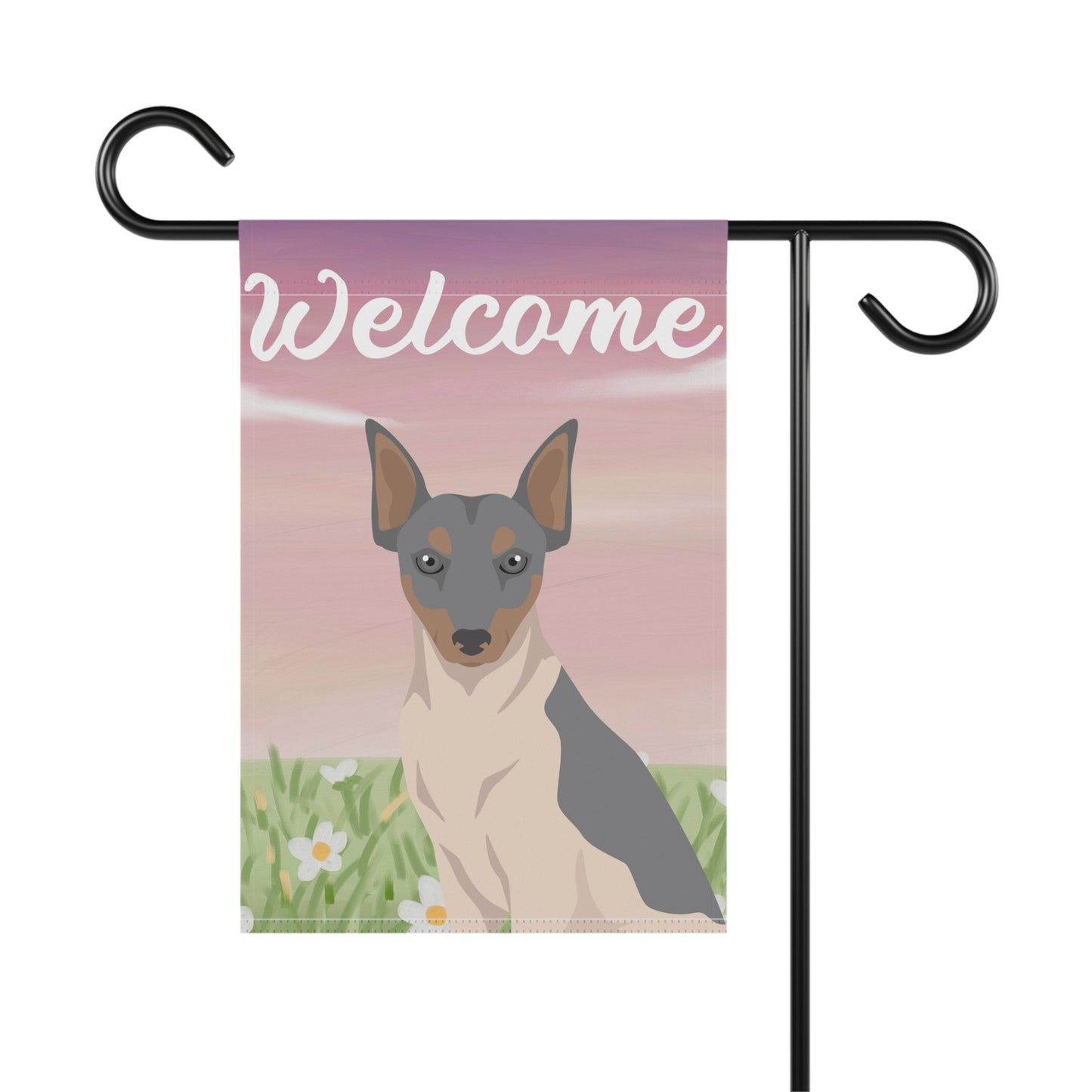 Brazilian Terrier Dog Welcome Garden Flag