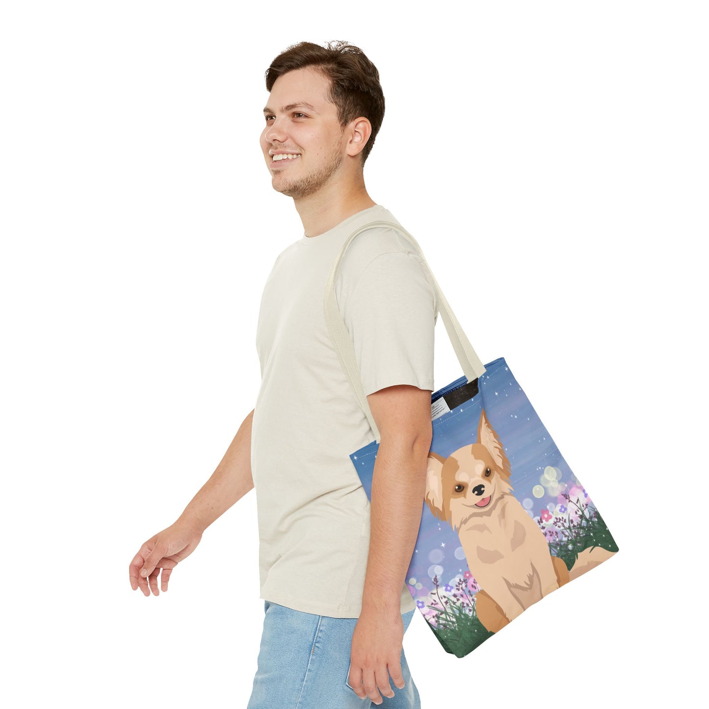 Chihuahua Dog Tote Bag 16x16