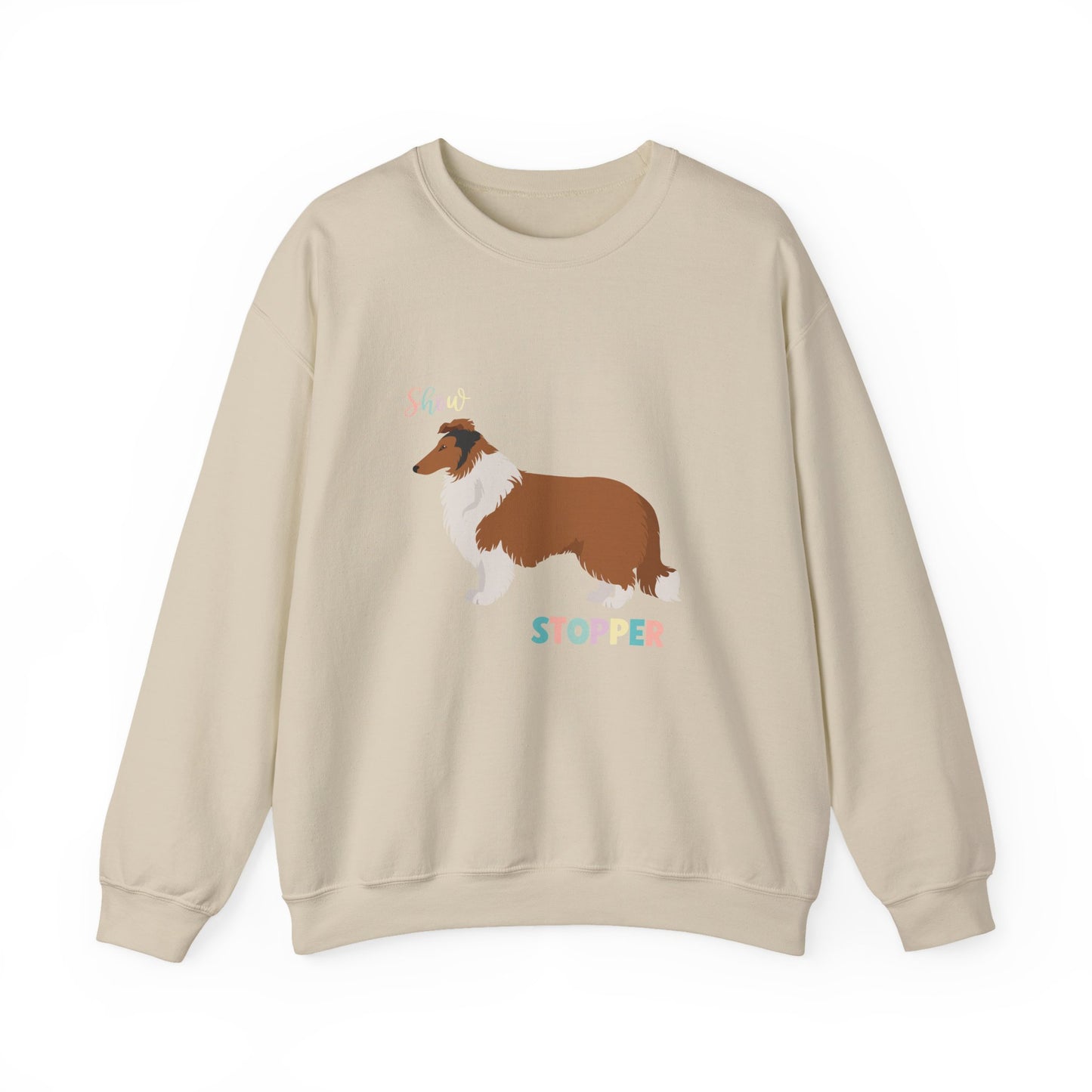 Collie Dog Unisex Heavy Blend Crewneck Sweatshirt