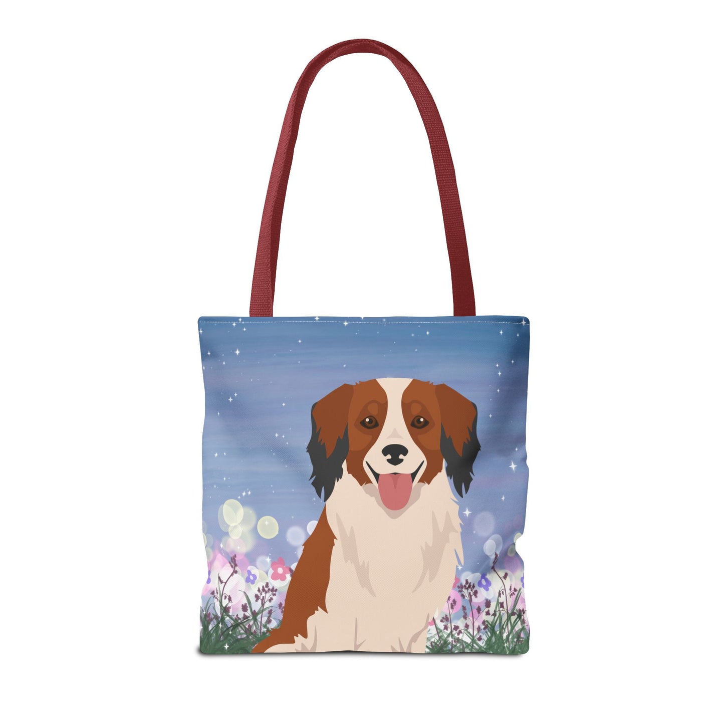 Kooikerhondje Dog Tote Bag 16x16