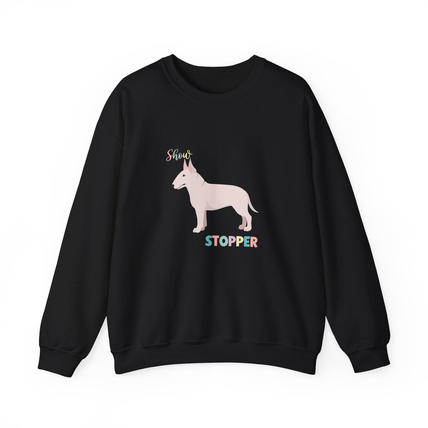 Bull Terrier Dog Unisex Heavy Blend Crewneck Sweatshirt