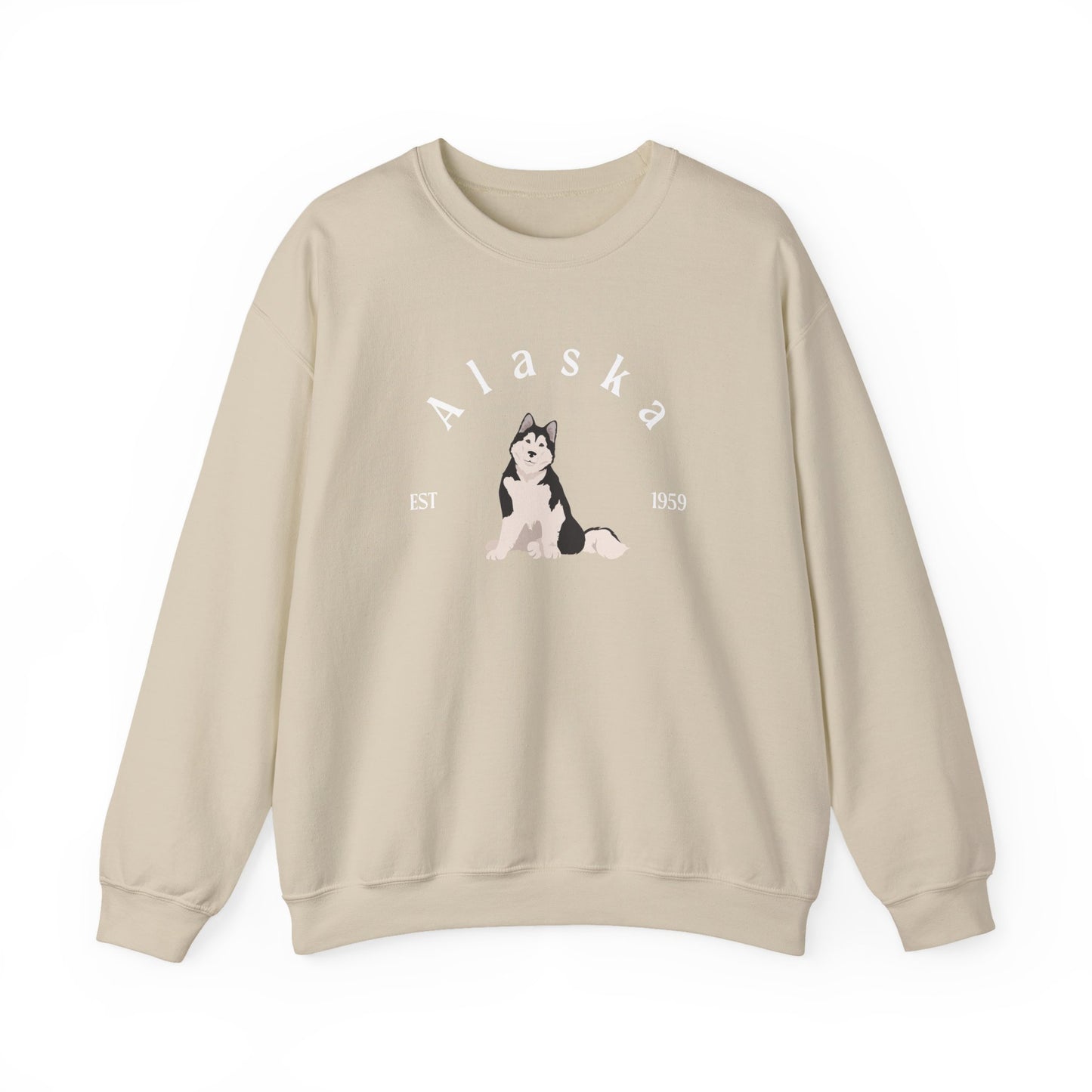 Alaskan Malamute State Dogs Unisex Heavy Blend Crewneck Sweatshirt