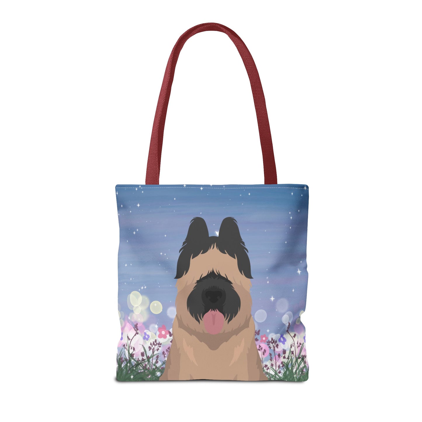 Briard Dog Tote Bag 16x16
