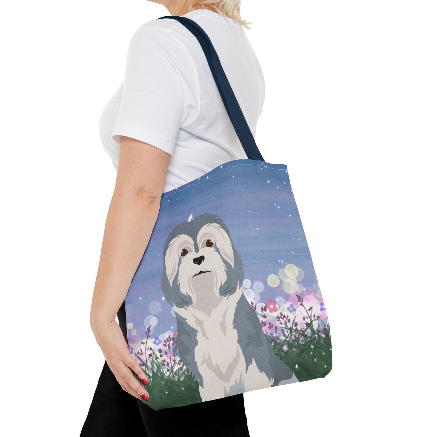 Lowchen Dog Tote Bag 16x16