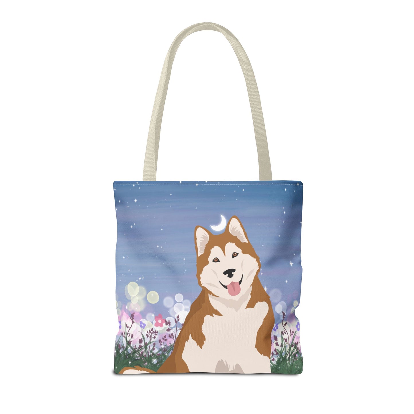 Alaskan Malamute Dog Tote Bag 16x16