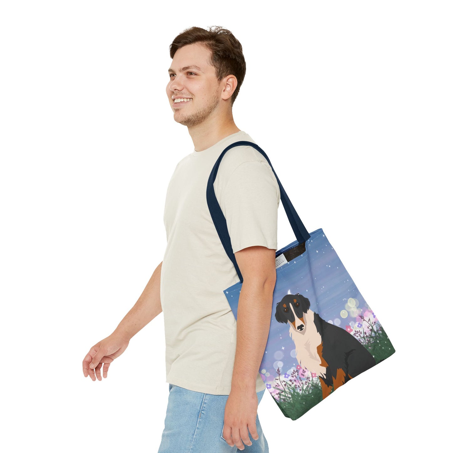 Borzoi Dog Tote Bag 16x16