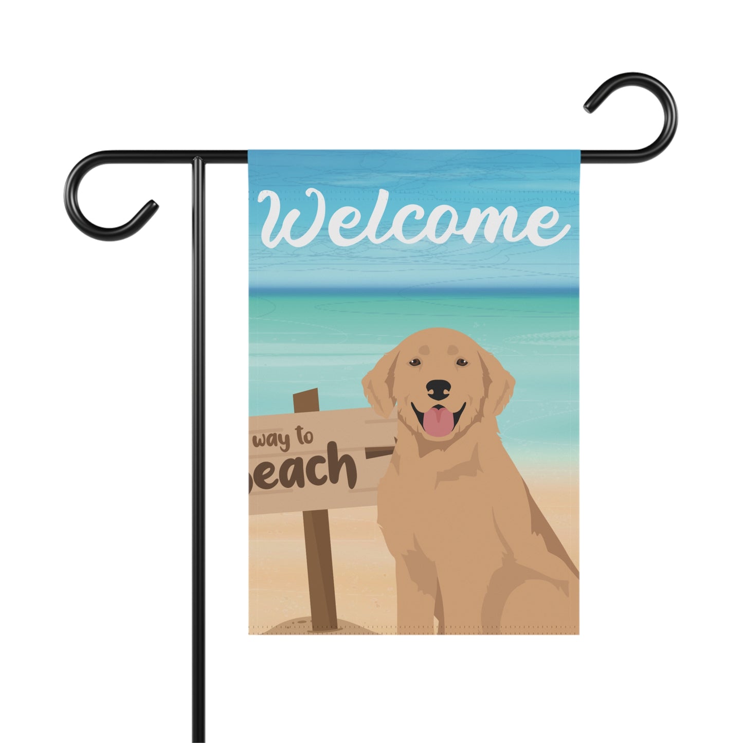 Hovawart Dog Garden Flag