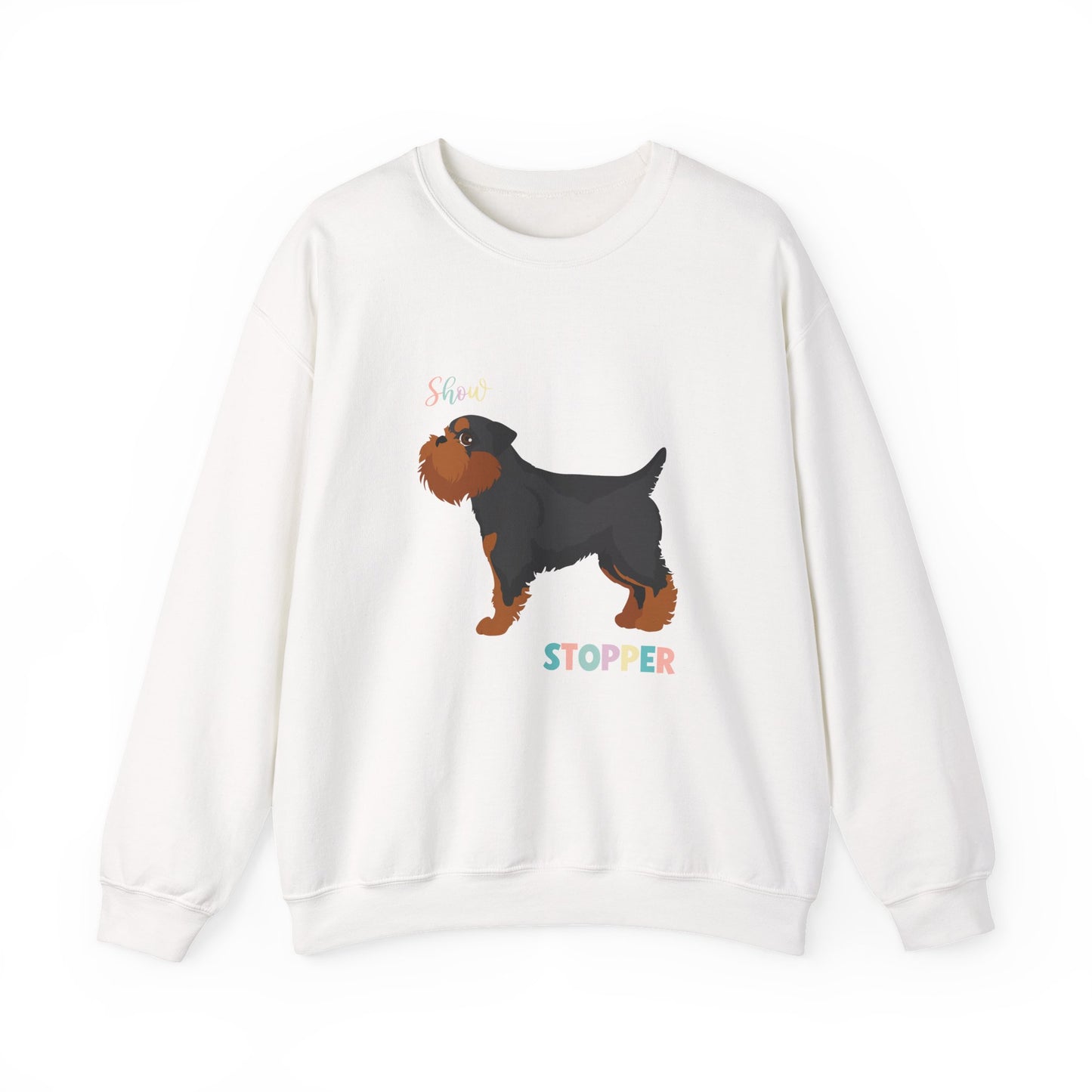Brussels Griffion Dog Unisex Heavy Blend Crewneck Sweatshirt