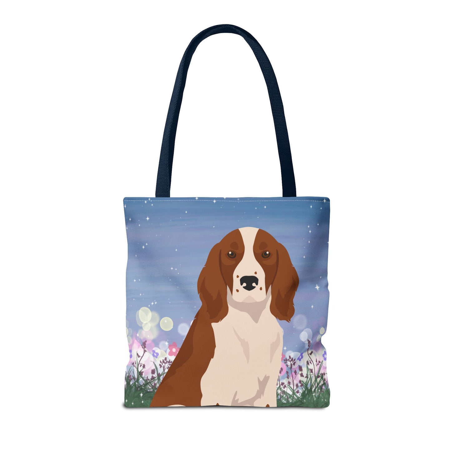 Welsh Springer Spaniel Dog Tote Bag 16x16