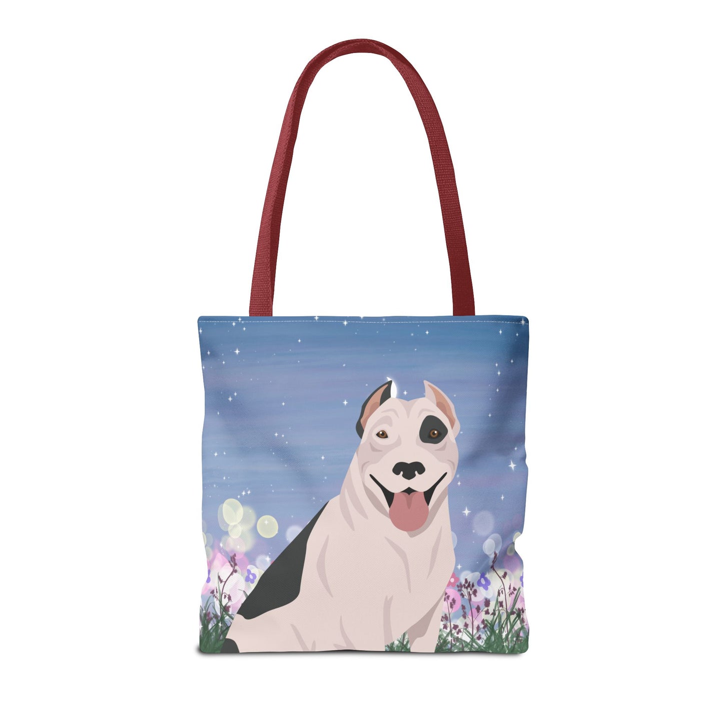 Pit Bull Dog Tote Bag 16x16