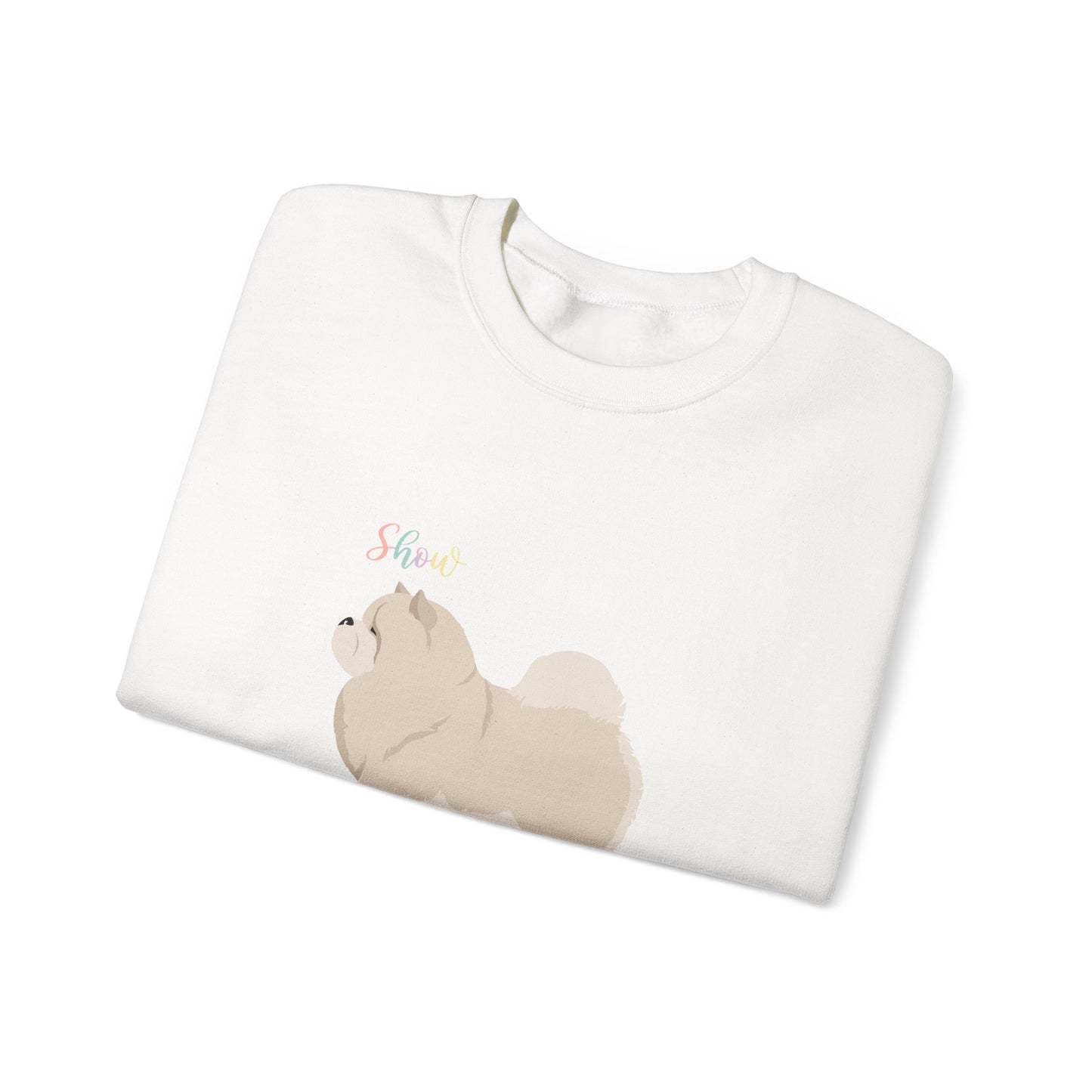 Chow Chow Dog Unisex Heavy Blend Crewneck Sweatshirt