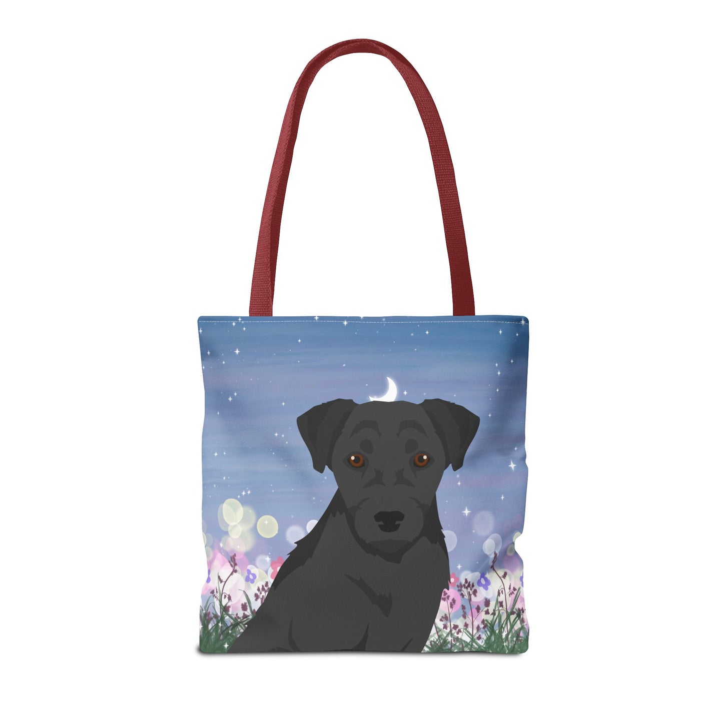 Patterdale Terrier Dog Tote Bag 16x16