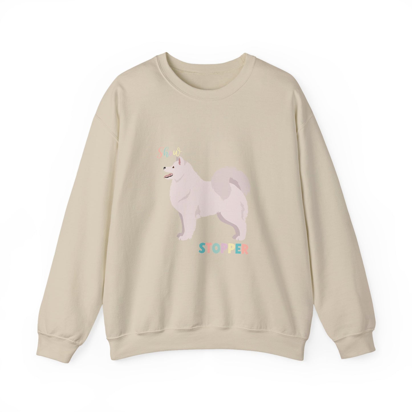 Samoyed Dog Unisex Heavy Blend Crewneck Sweatshirt