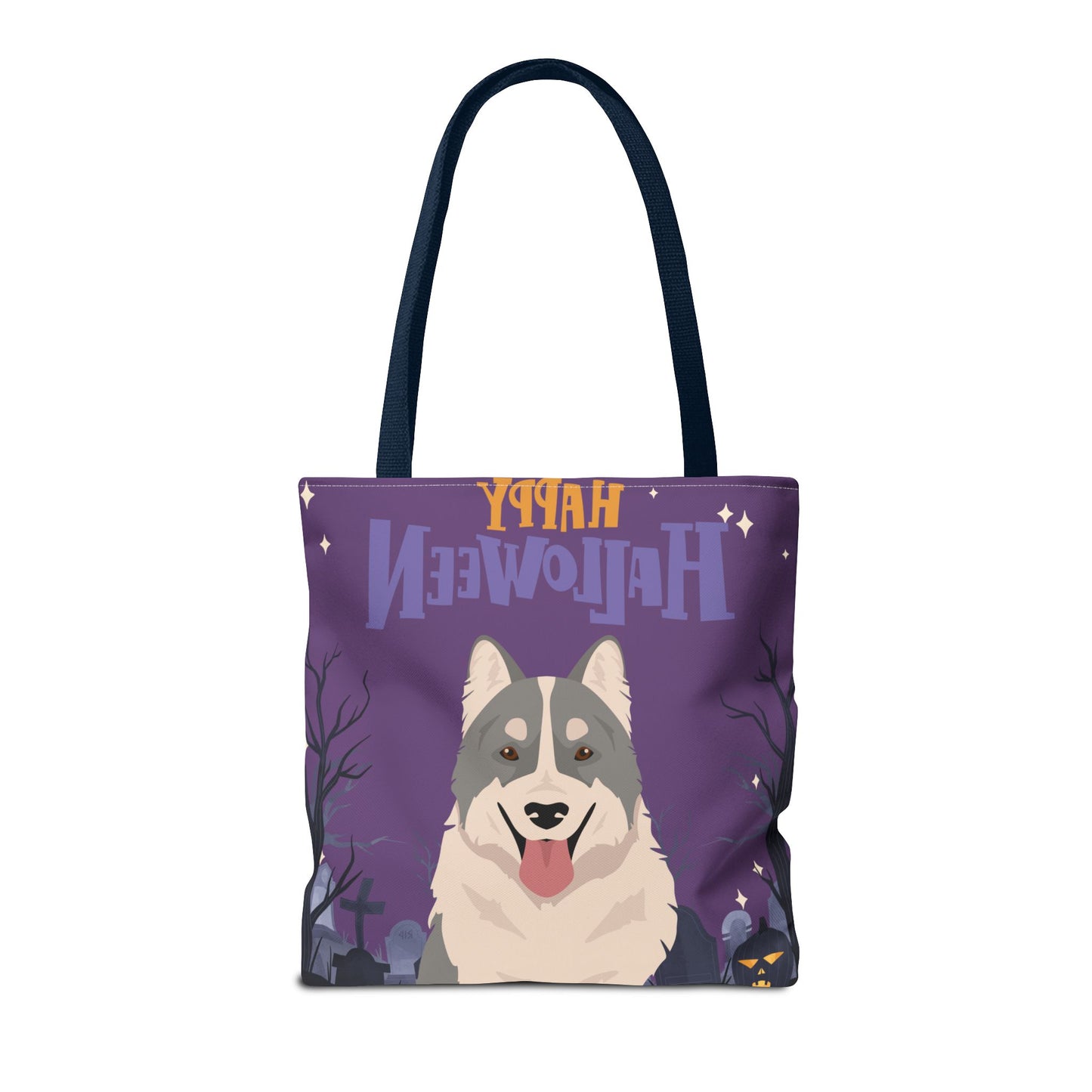 Thai Bangkaew Dog Dog Happy Halloween Tote Bag 16x16