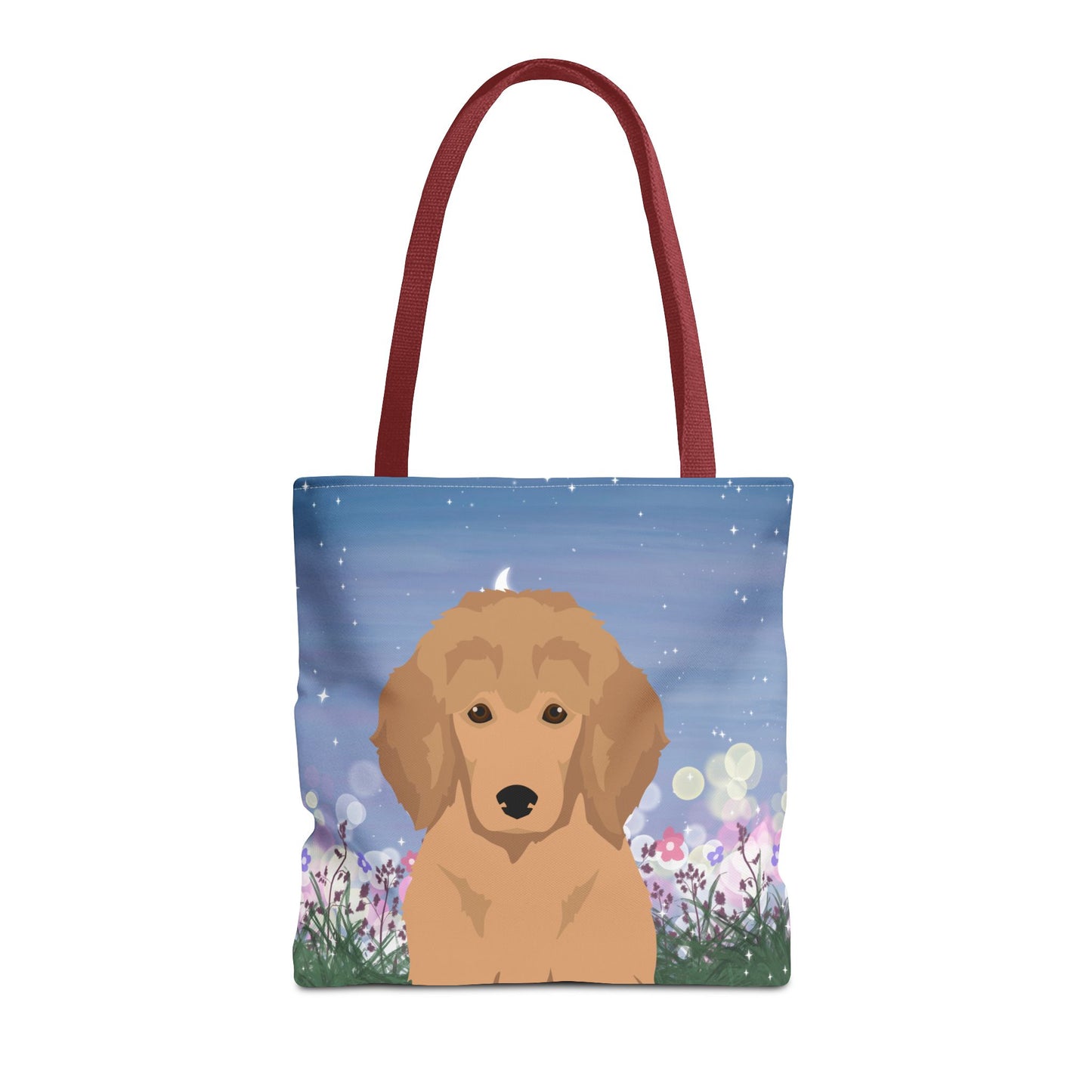 Poodle Dog Tote Bag 16x16