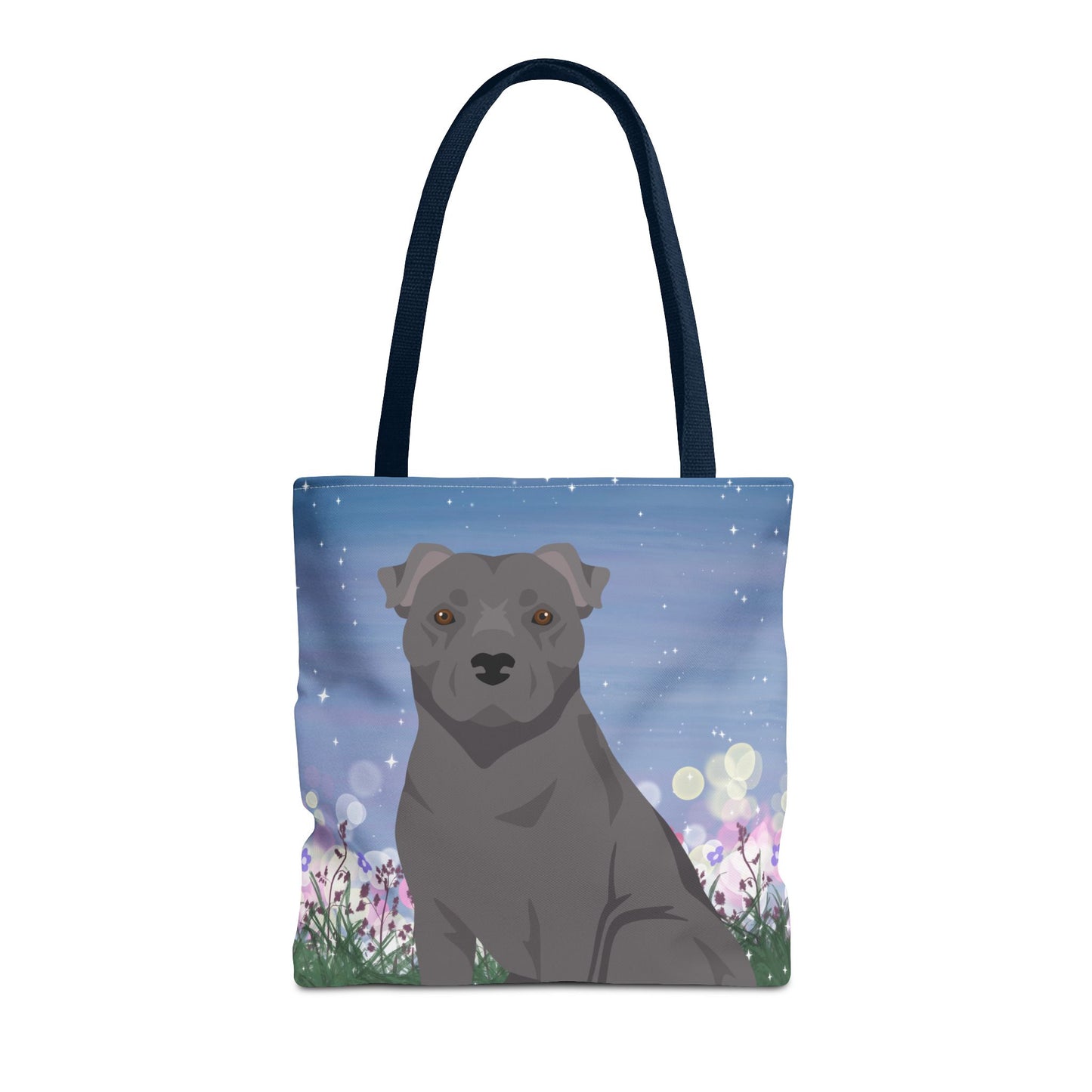 Staffordshire Bull Terrier Dog Tote Bag 16x16