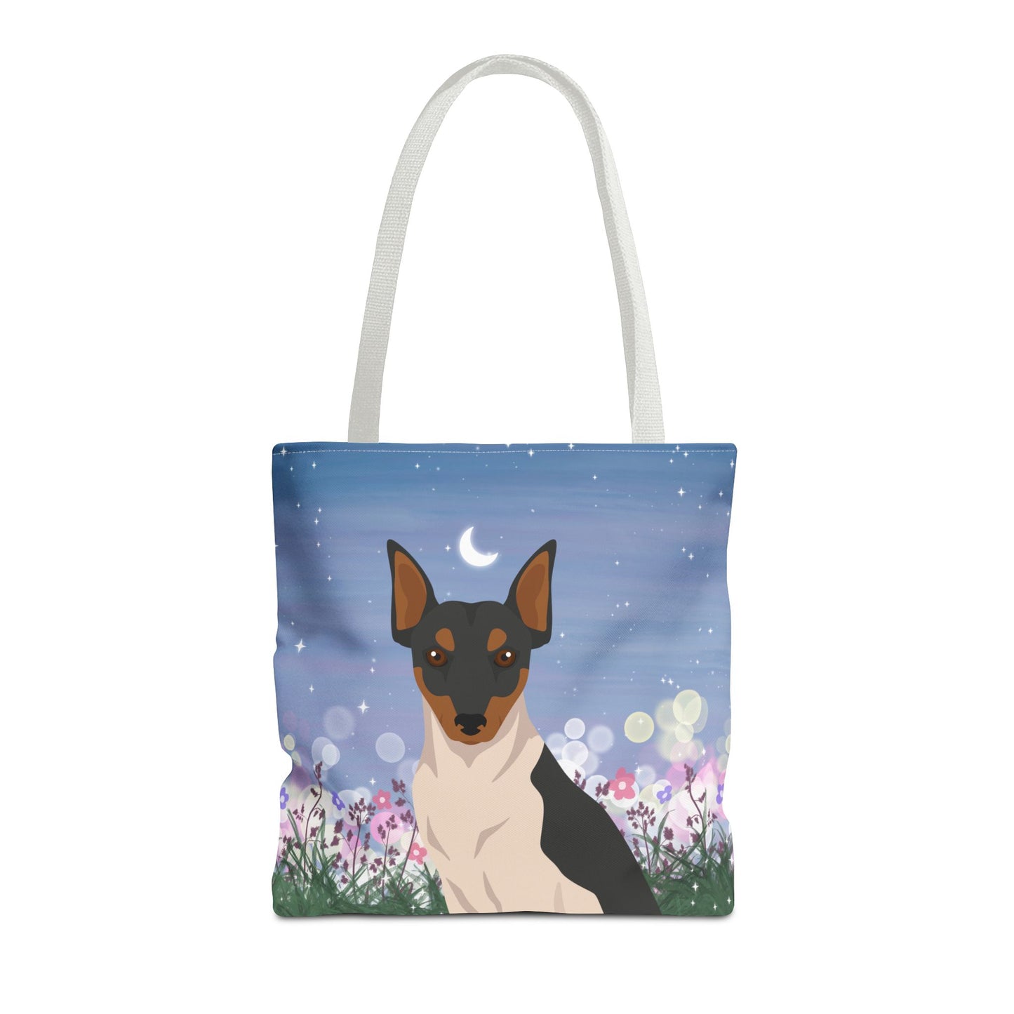 Brazilian Terrier Dog Tote Bag 16x16