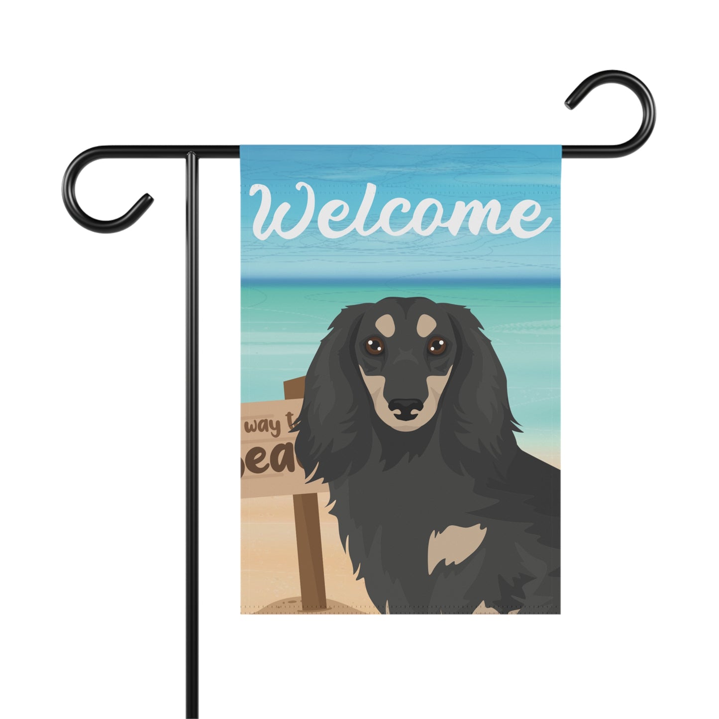 Dachshund Dog Garden Flag