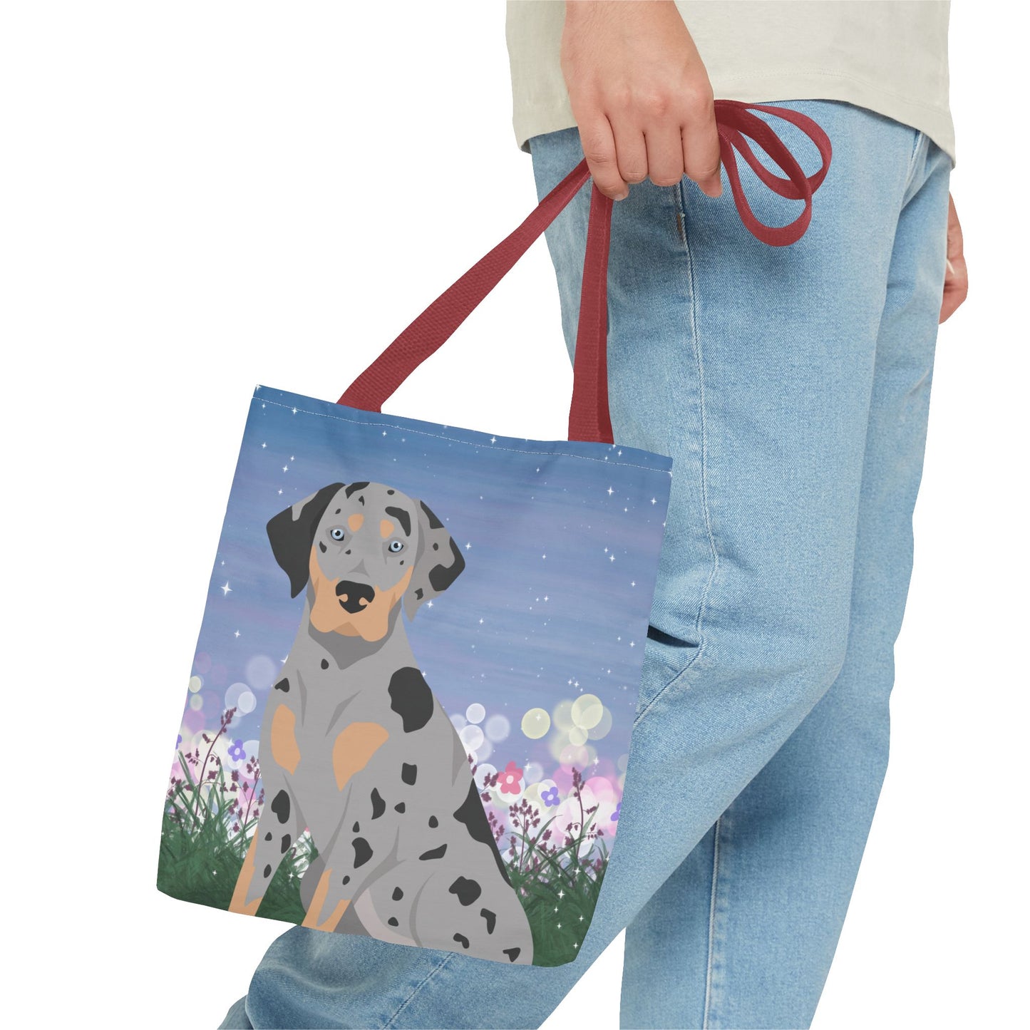 Catahoula Leopard Dog Dog Tote Bag 13x13