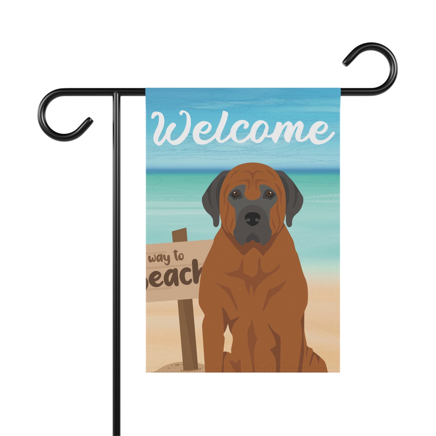 Tosa Inu Dog Garden Flag