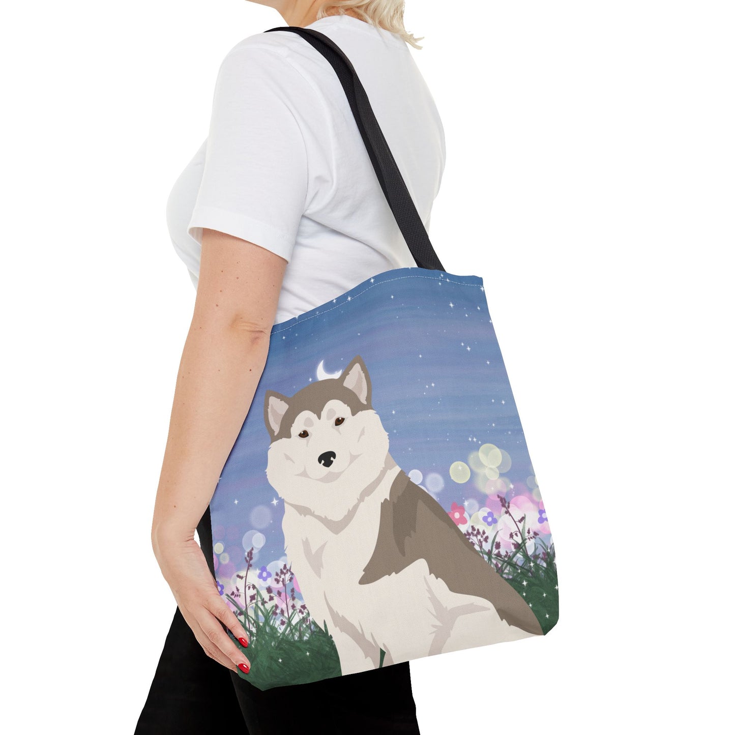 Greenland Dog Dog Tote Bag 16x16