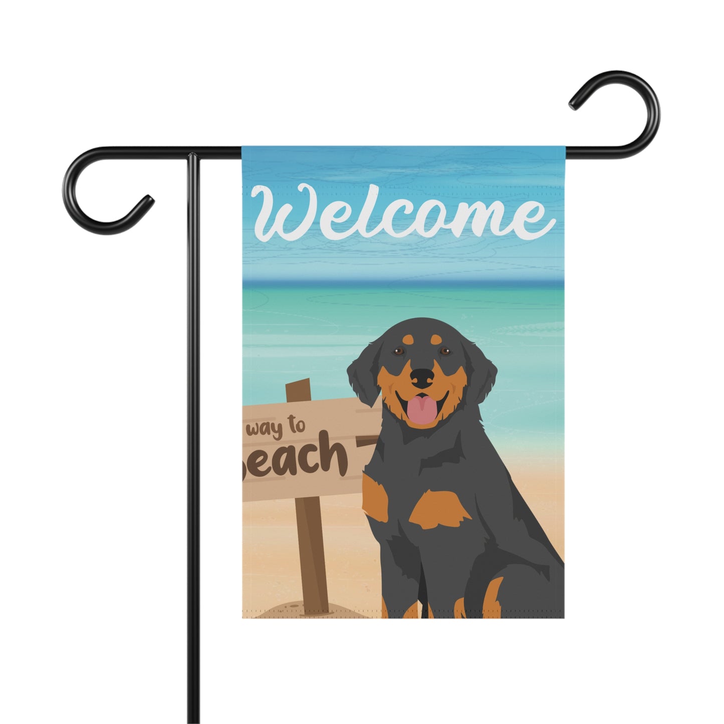 Hovawart Dog Garden Flag