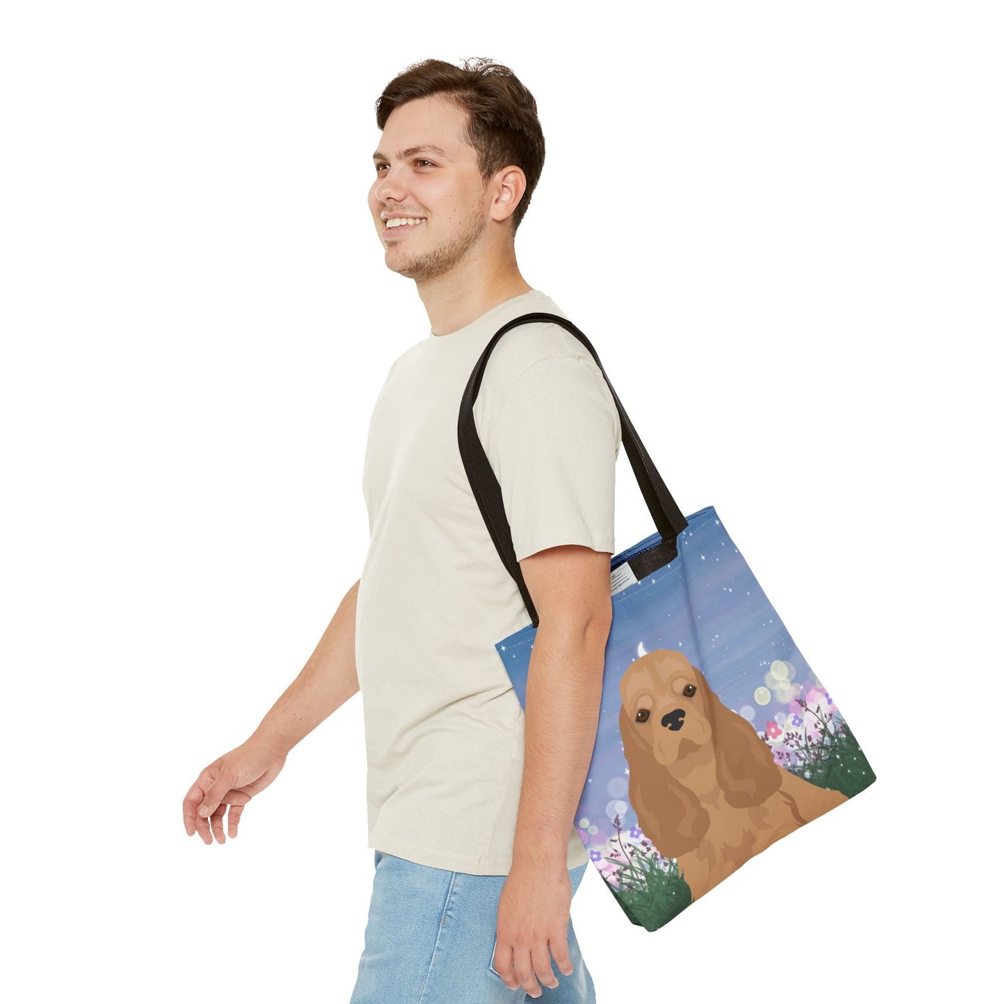 Cocker Spaniel Dog Tote Bag 16x16