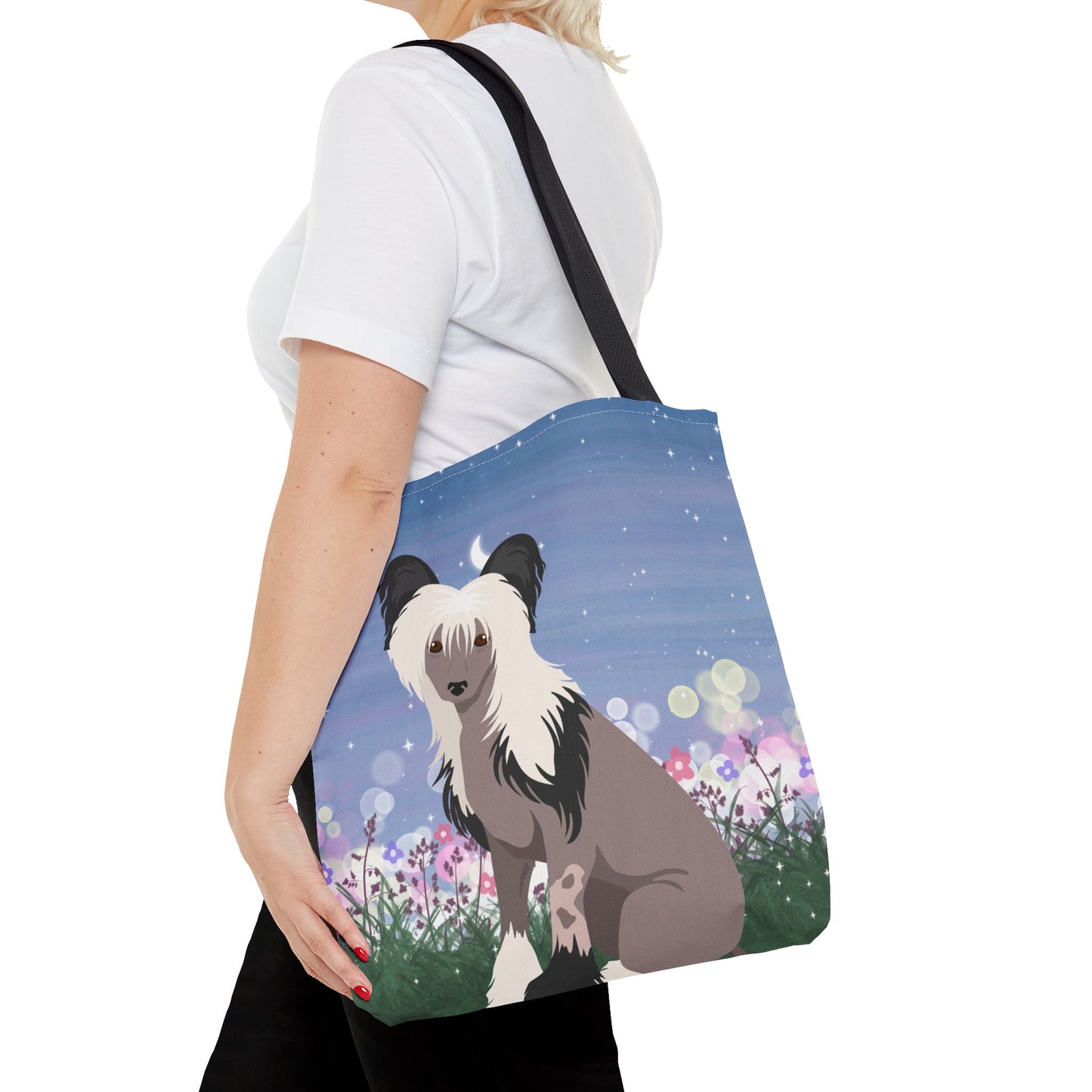 Chinese Crested Dog Dog Tote Bag 16x16