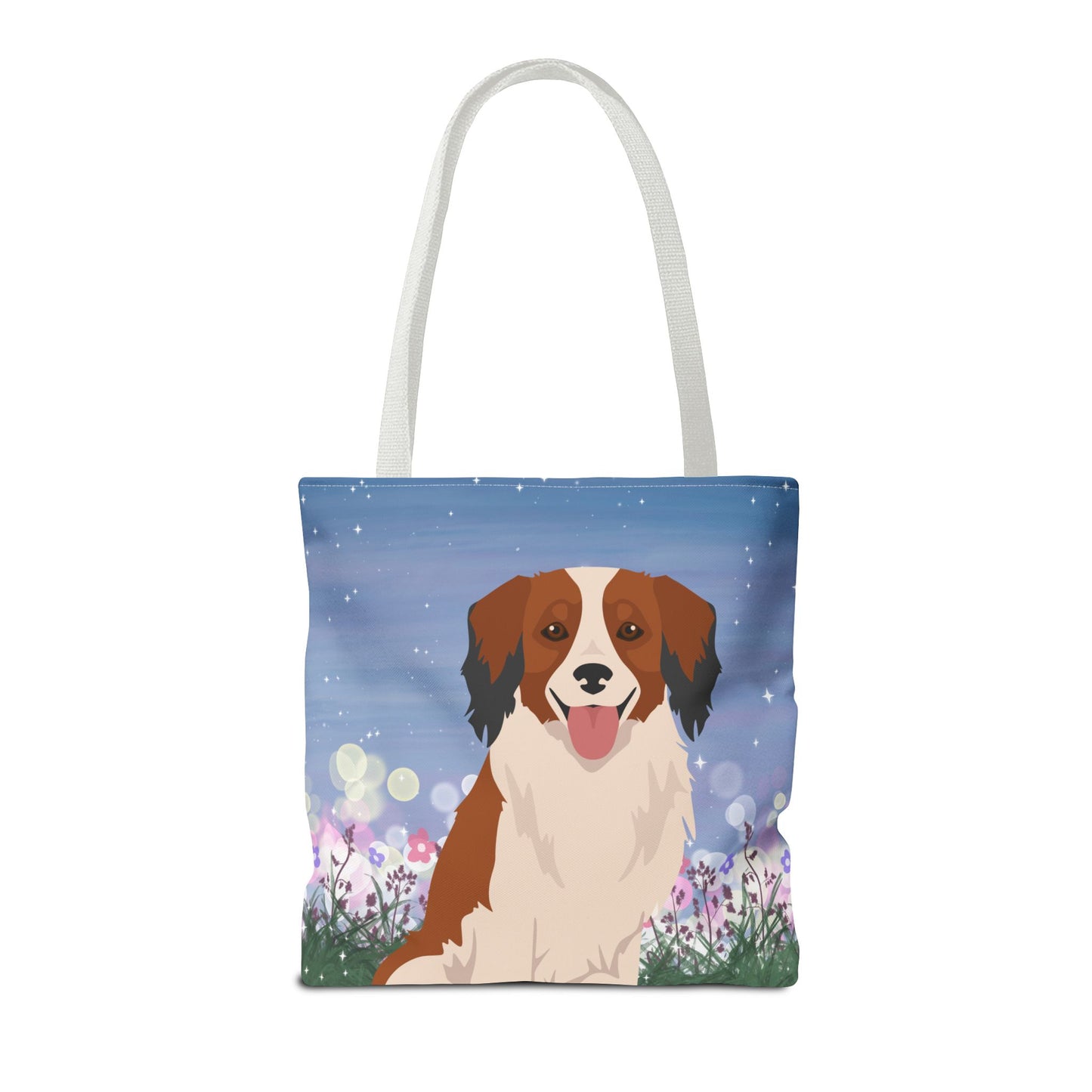 Kooikerhondje Dog Tote Bag 16x16