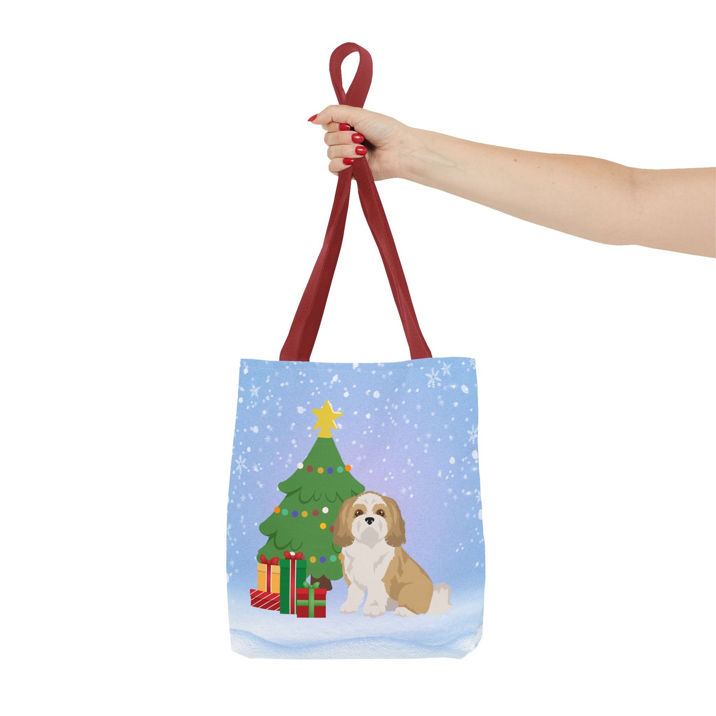 Shih Tzu Dog Tote Bag, Dog Mom Gift