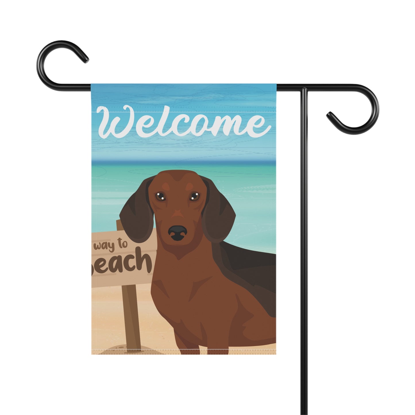 Dachshund Dog Garden Flag
