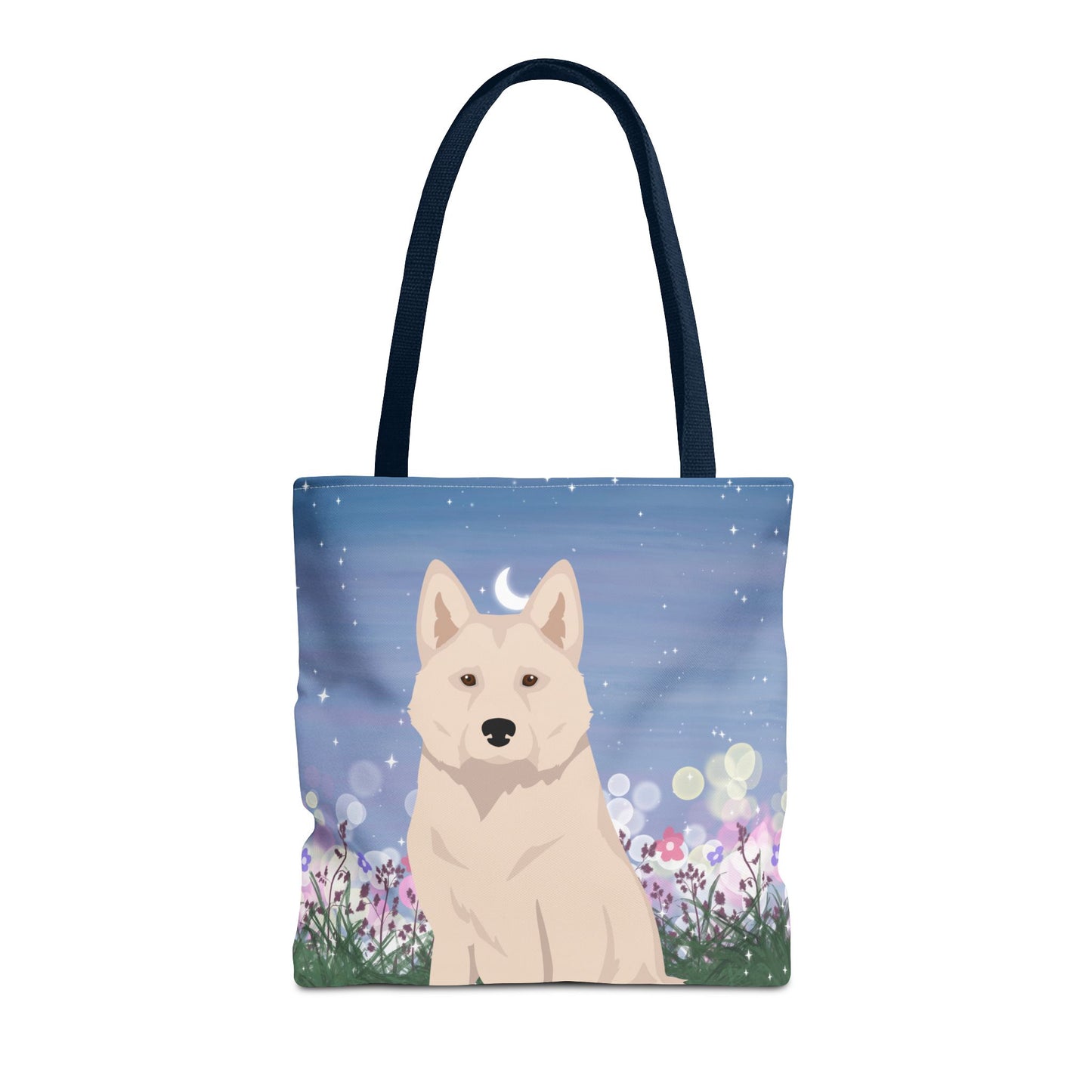 Alaskan Husky Dog Tote Bag 16x16