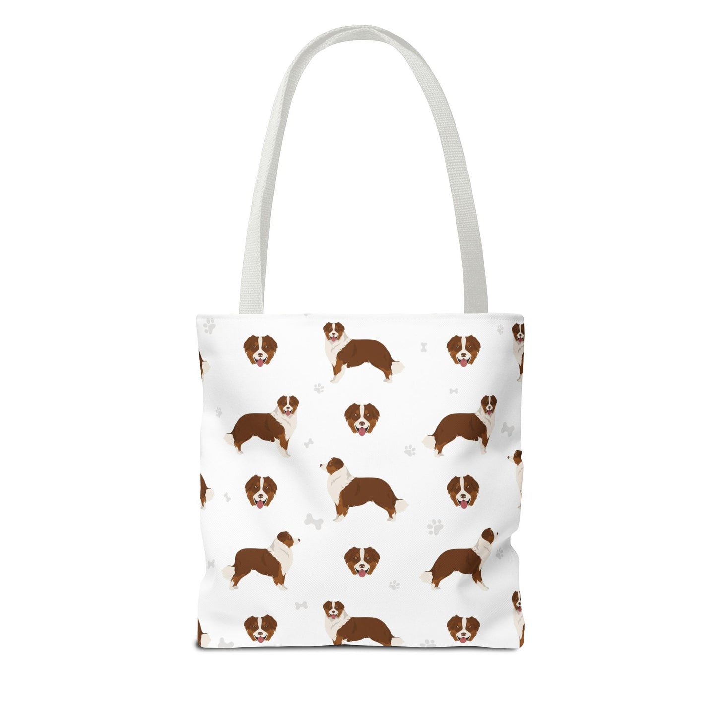 Australian Shepherd Dog Tote Bag, Aussie Dog Mom Gift