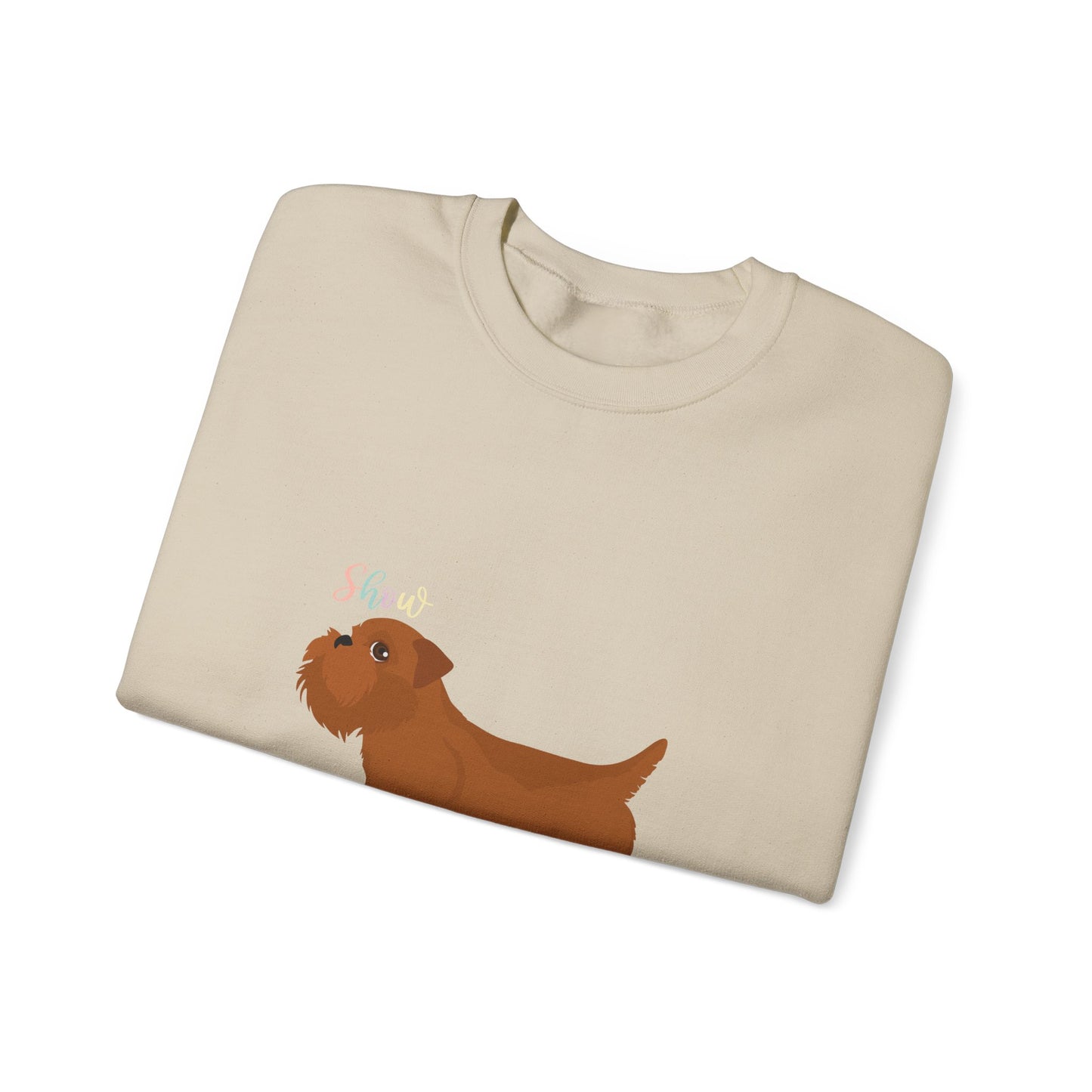 Brussels Griffion Dog Unisex Heavy Blend Crewneck Sweatshirt