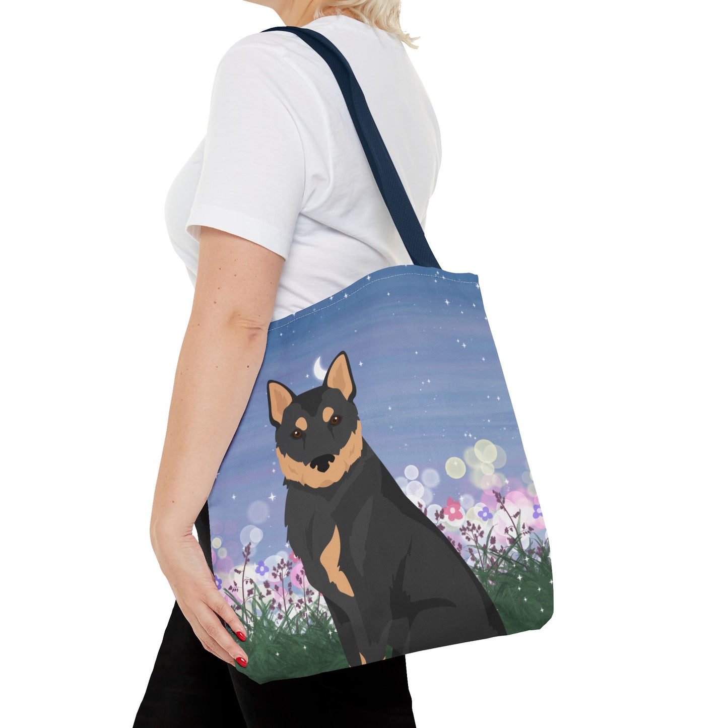 Korean Jindo Dog Tote Bag 16x16