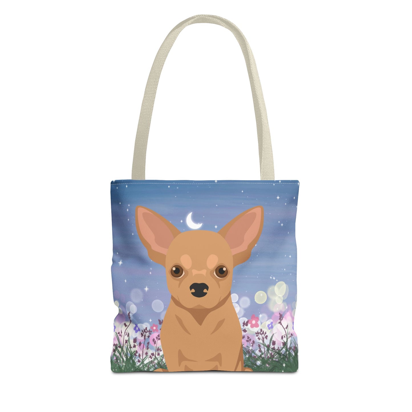 Chihuahua Dog Tote Bag 13x13