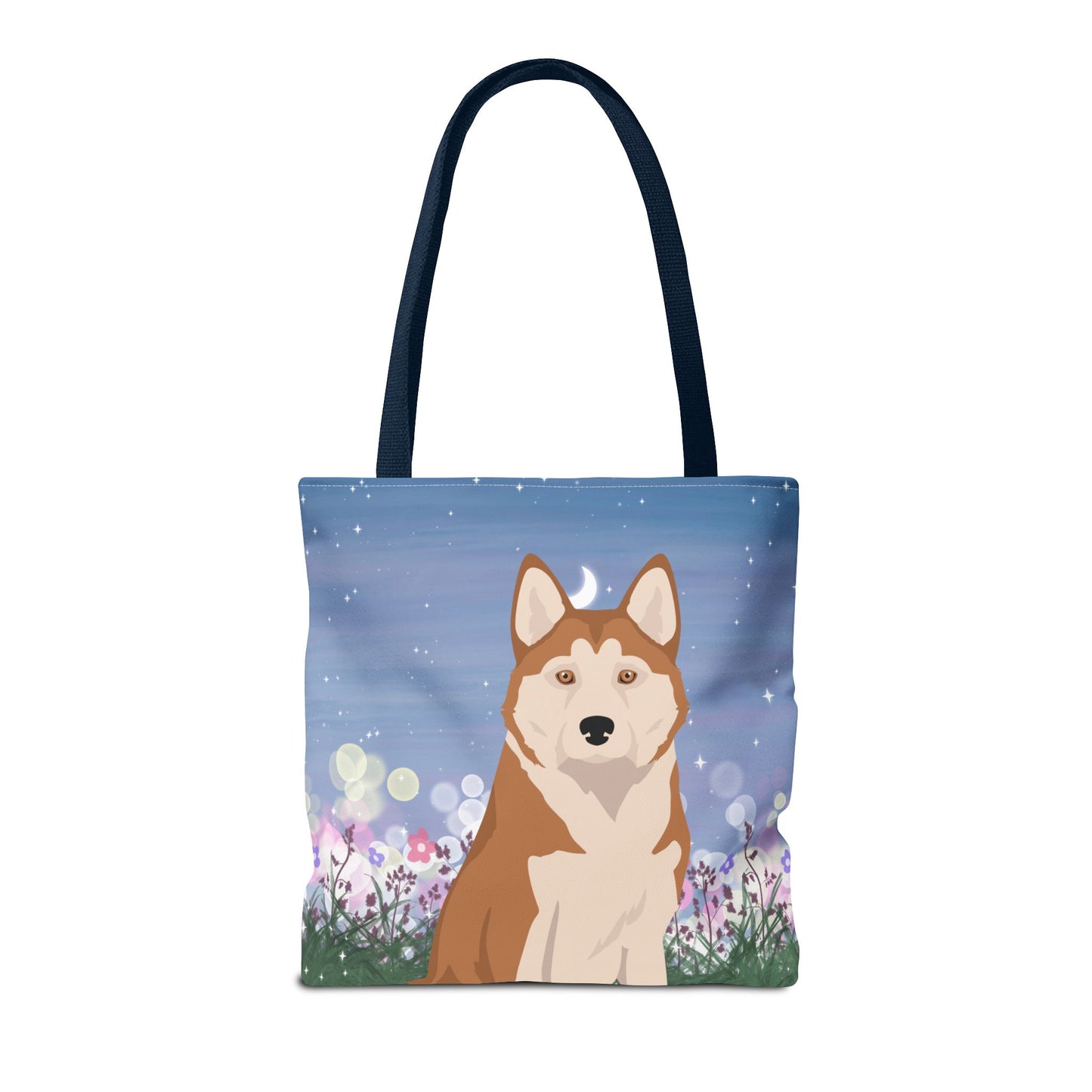 Alaskan Husky Dog Tote Bag 16x16