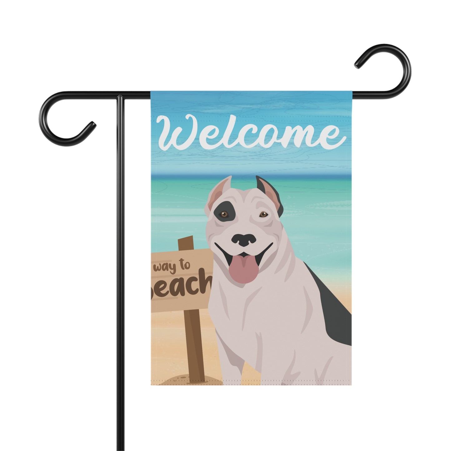 Pit Bull Dog Garden Flag