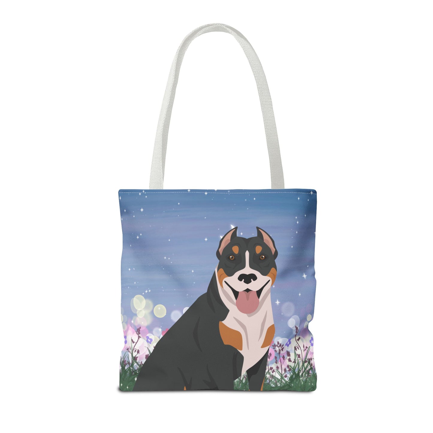 Pit Bull Dog Tote Bag 16x16