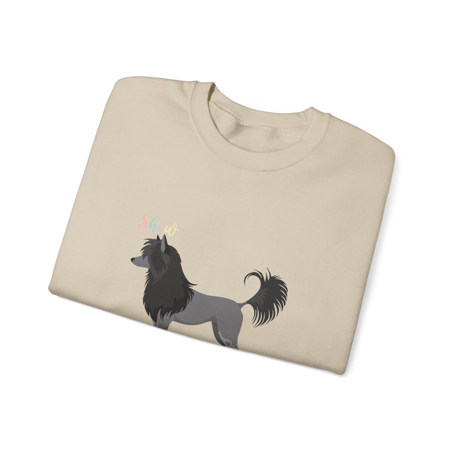 Chinese Crested Dog Dog Unisex Heavy Blend Crewneck Sweatshirt