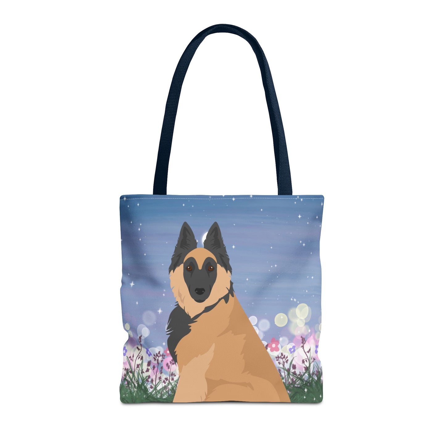 Belgian Tervuren Dog Tote Bag 16x16