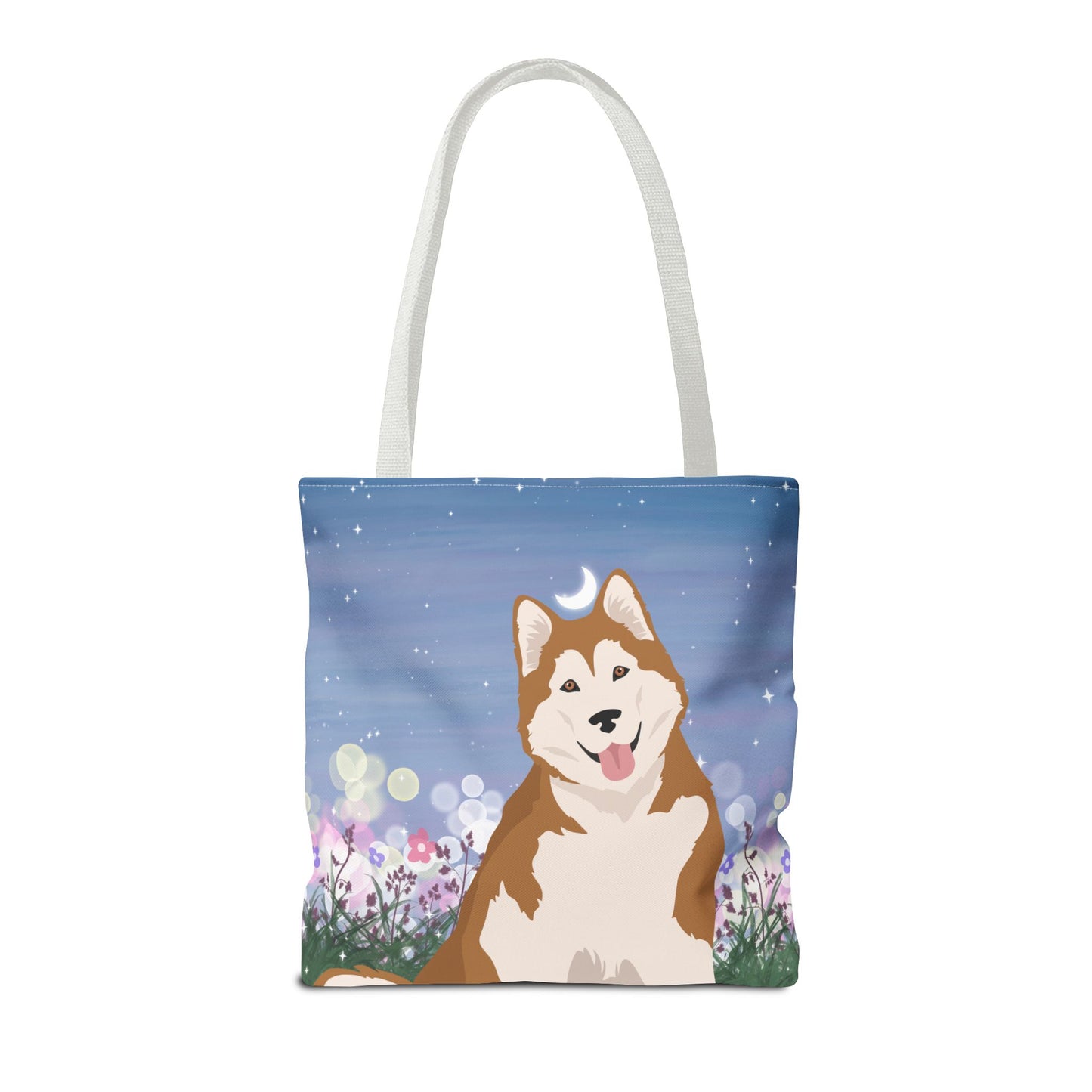 Alaskan Malamute Dog Tote Bag 16x16