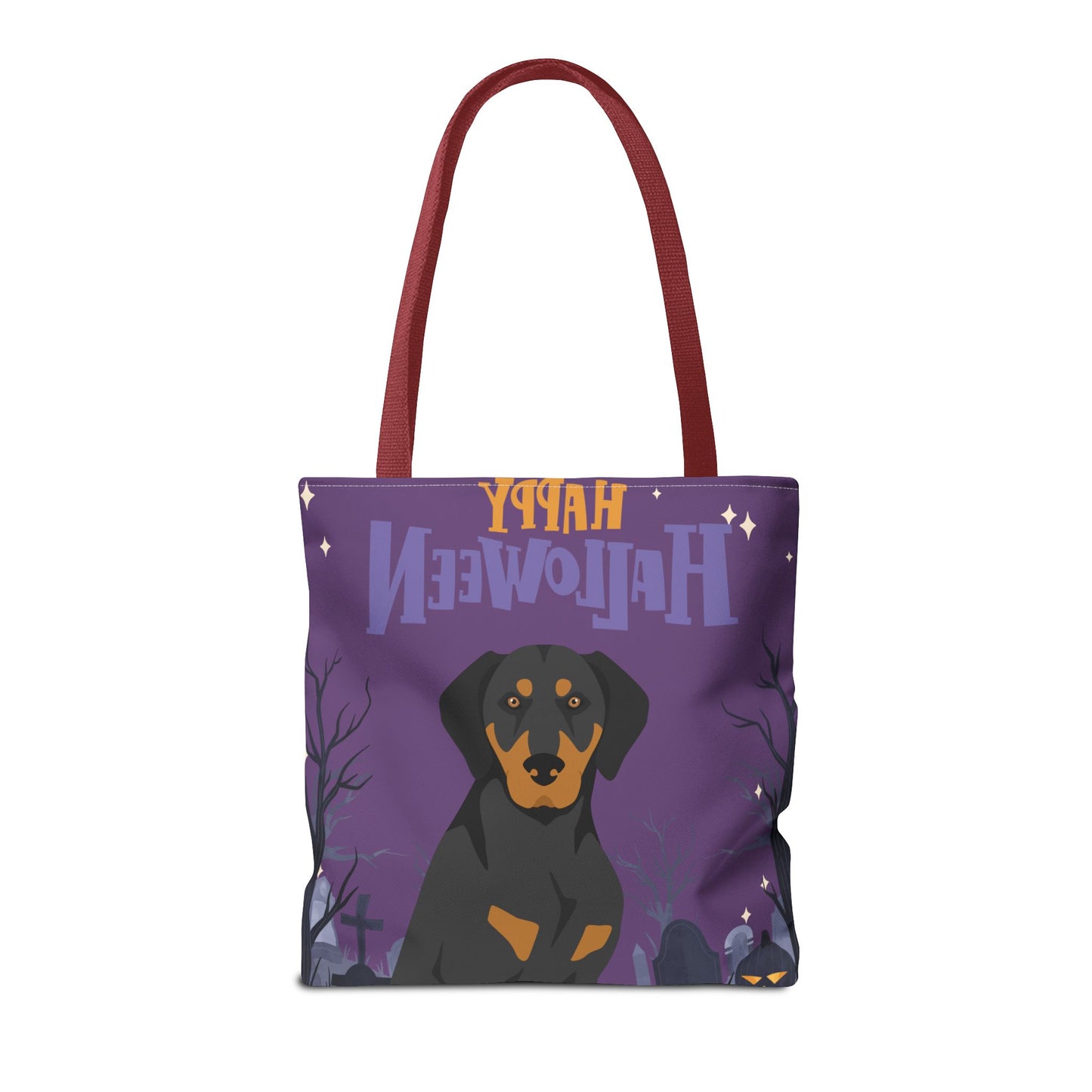 Transylvanian Hound Dog Happy Halloween Tote Bag 16x16