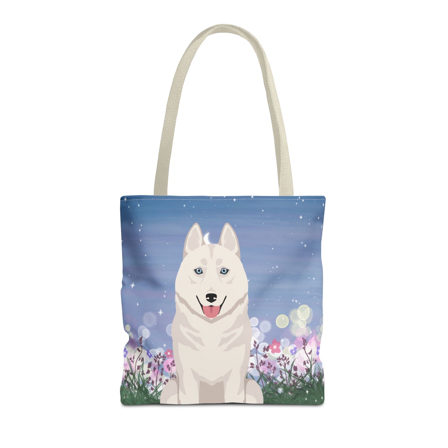 Siberian Husky Dog Tote Bag 16x16