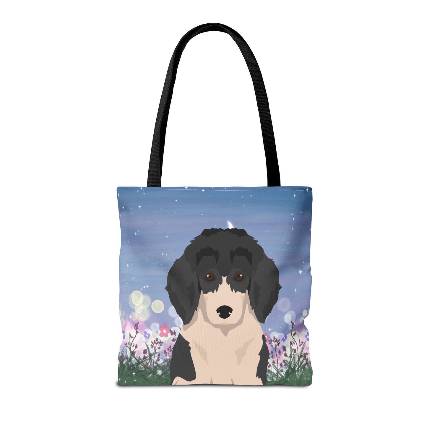 Poodle Dog Tote Bag 16x16