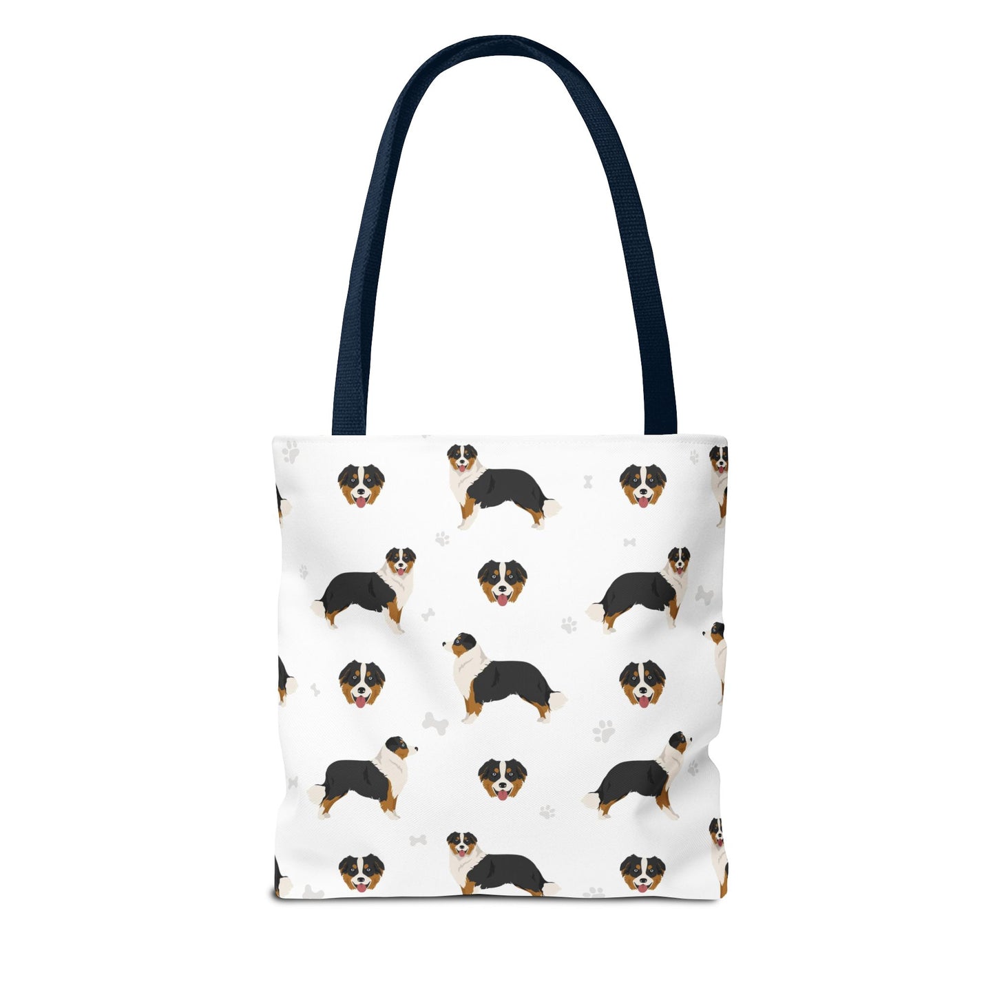 Australian Shepherd Dog Tote Bag, Aussie Dog Mom Gift