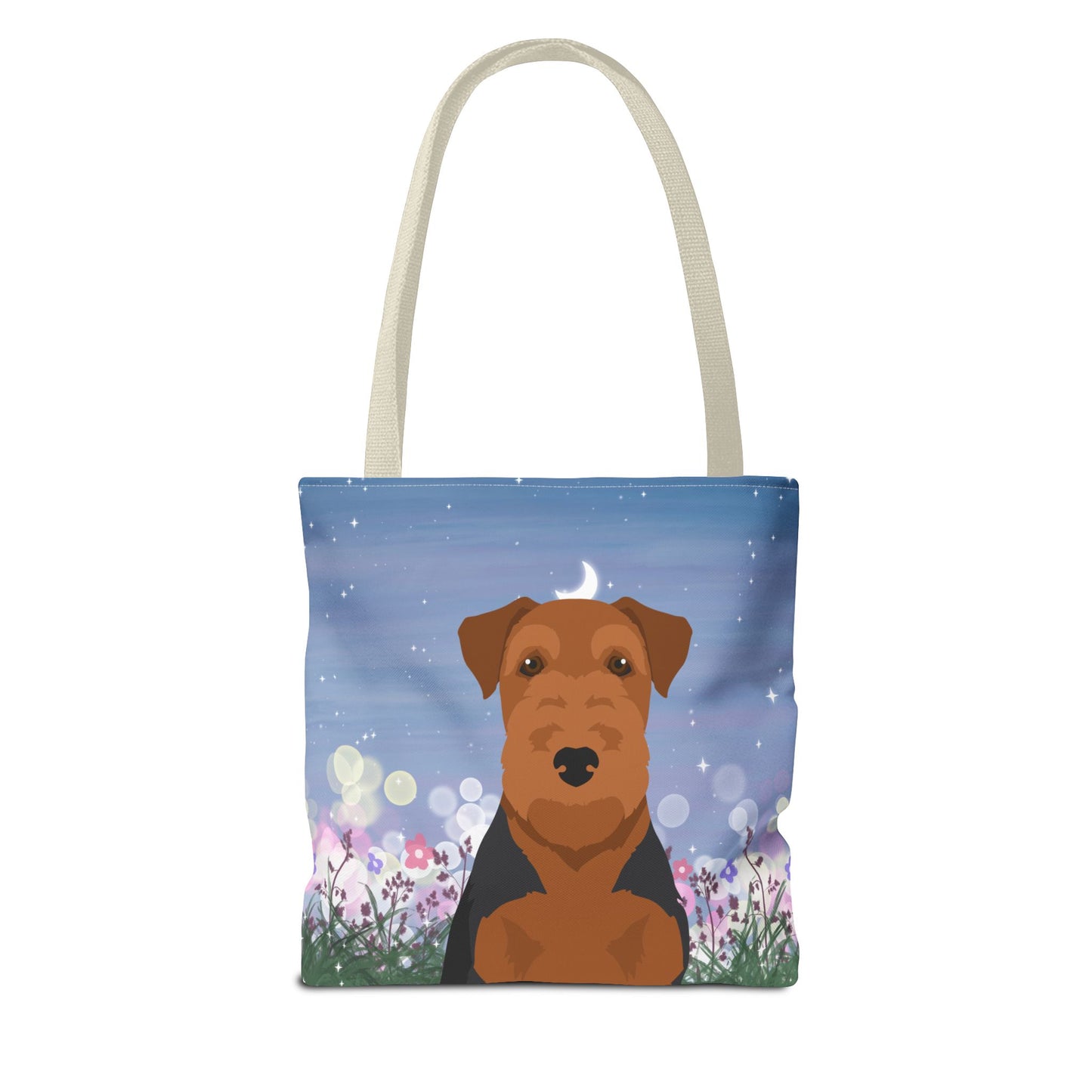 Welsh Terrier Dog Tote Bag 13x13